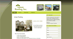 Desktop Screenshot of inmanroofing.com